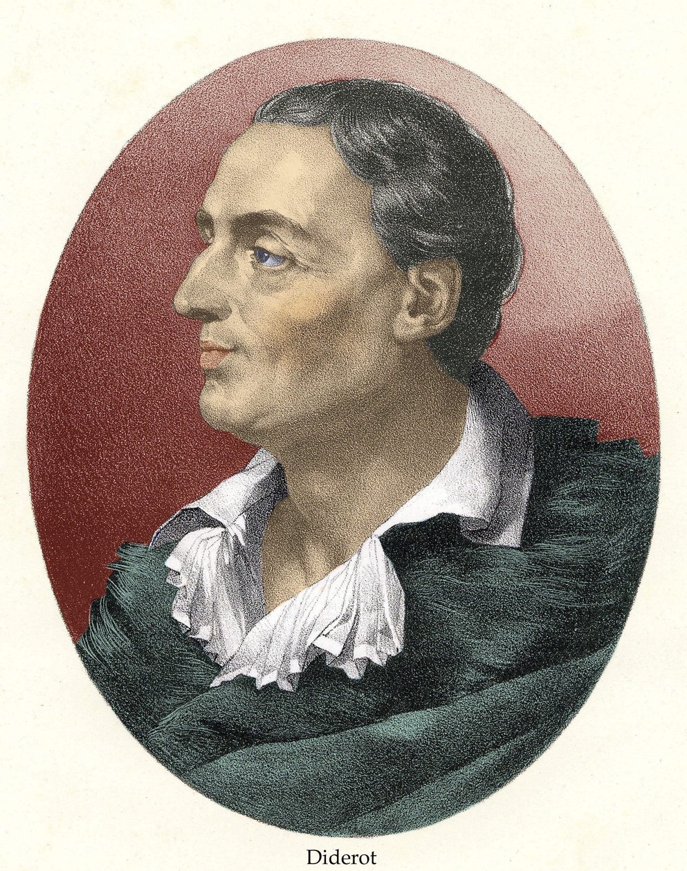 Denis Diderot (1713-1784) da Unknown artist