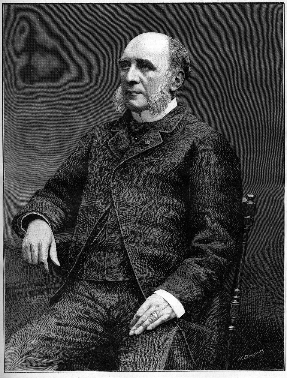 Duca Louis Charles Decazes (1819-1886), politico francese, Ministro degli Affari Esteri dal 1873 al 1877 da Unknown artist