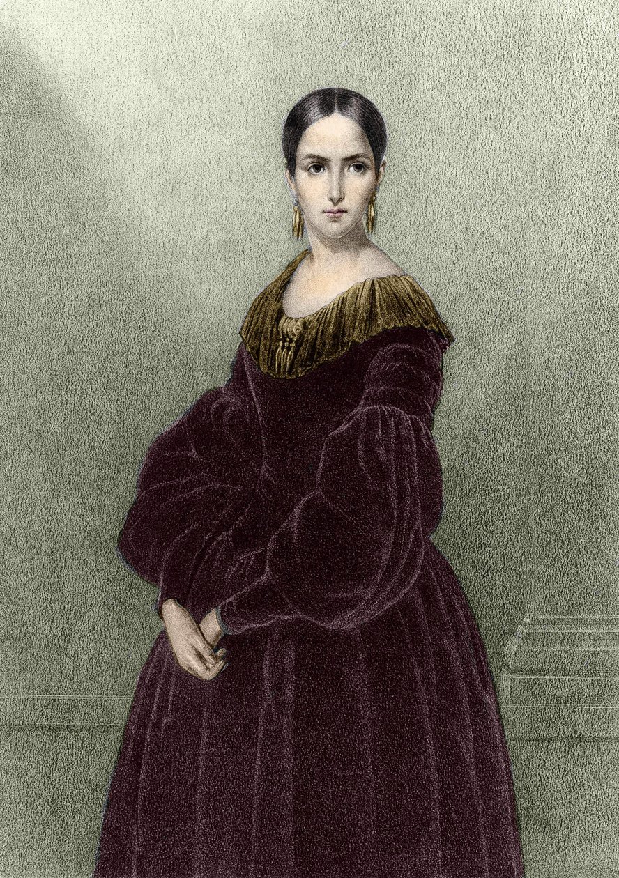 Elisabeth Rachel Félix, conosciuta come Mademoiselle Rachel (1821-1858), tragedienne francese da Unknown artist