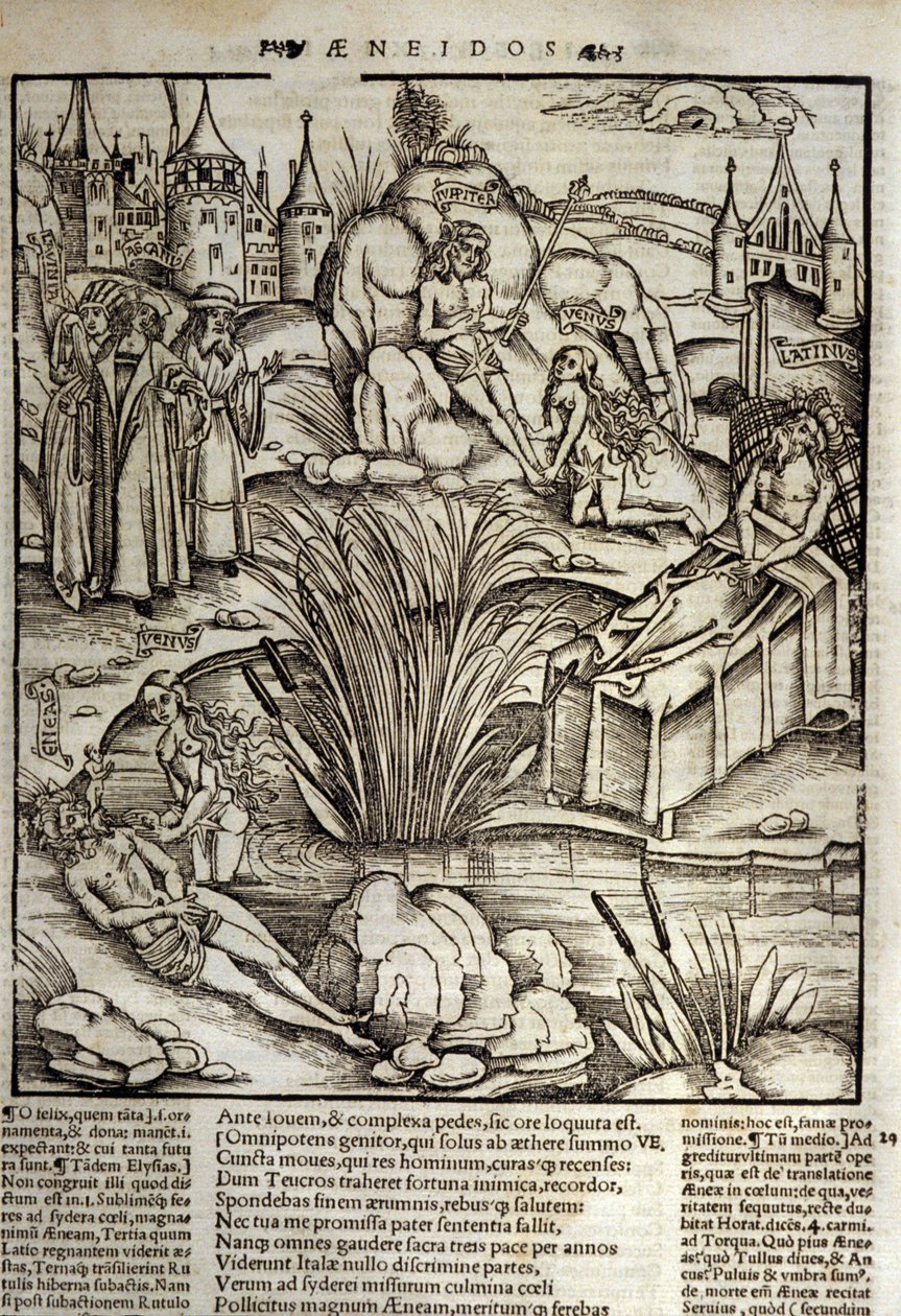 Eneide di Virgilio (70 a.C.-19 a.C.), Libro XII, l