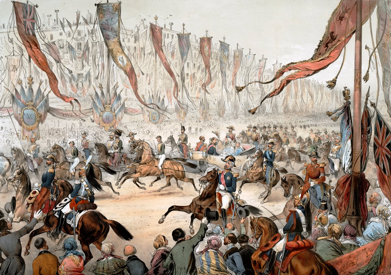 Entrata della regina Vittoria d
