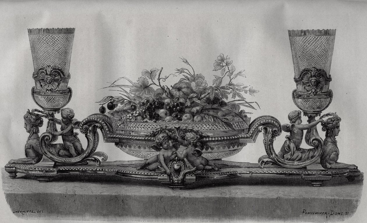 Specialmente in cristallo dalla fabbrica di Baccarat - incisione in 
