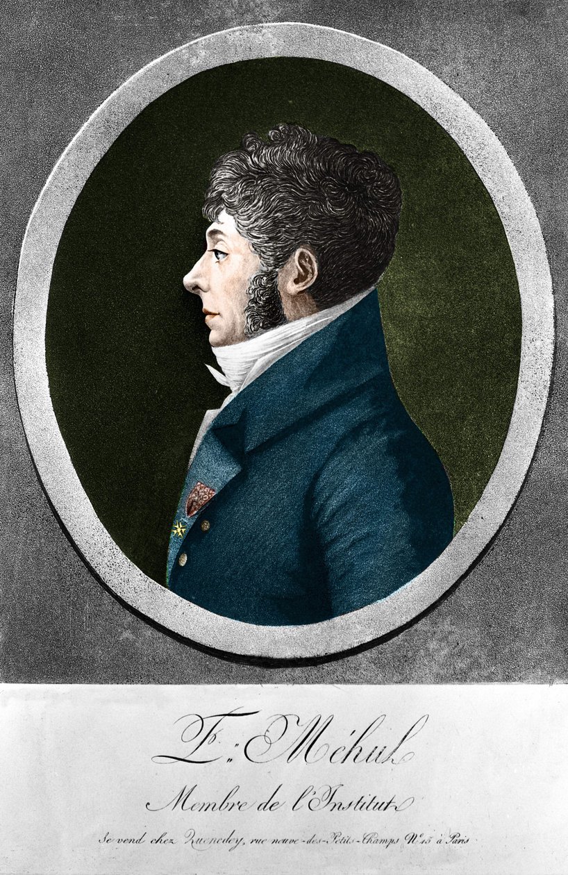 Etienne Mehul, compositore e organista francese (1763-1817) da Unknown artist