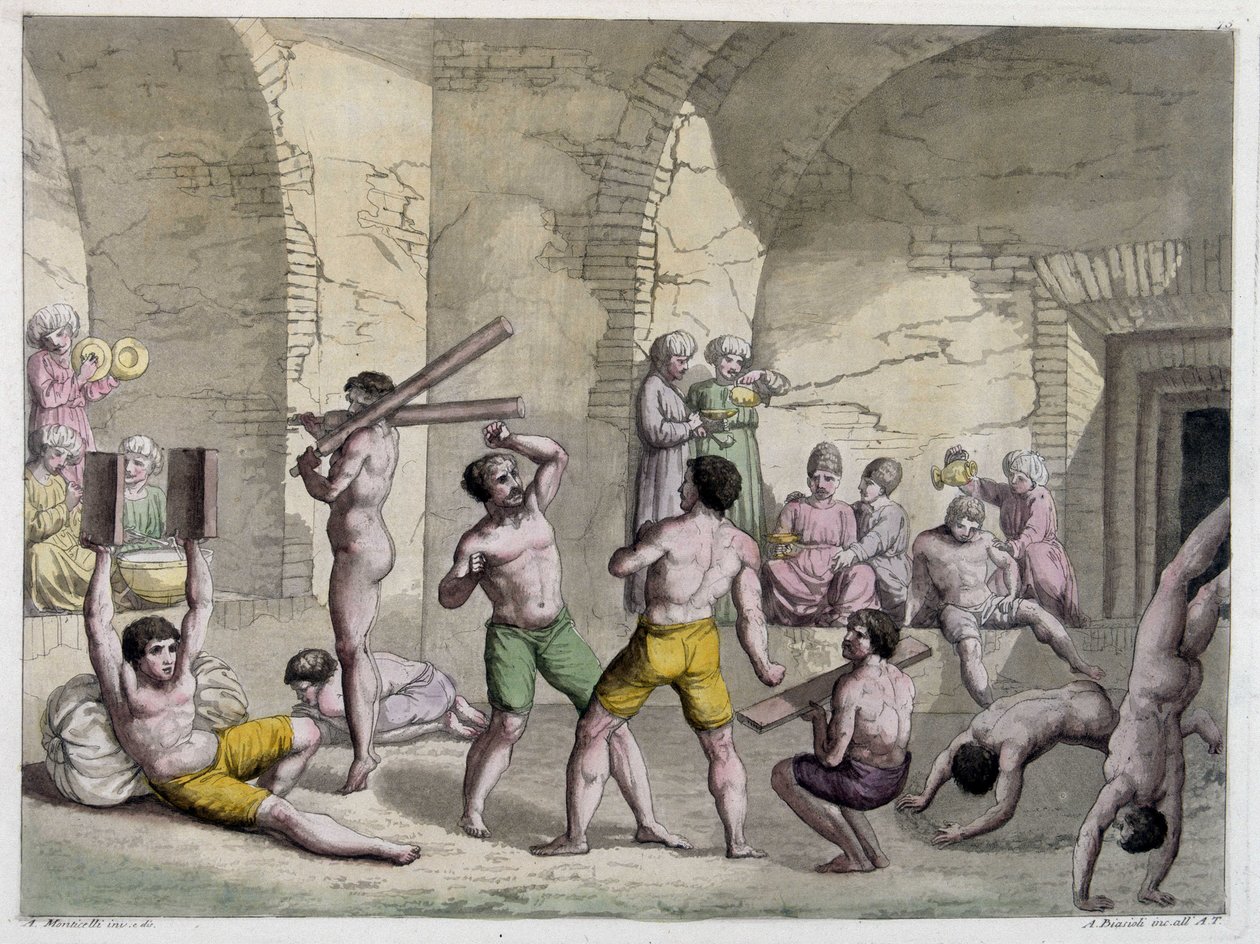 Eur Kaneh o casa di vari esercizi fisici, Persia da Unknown artist