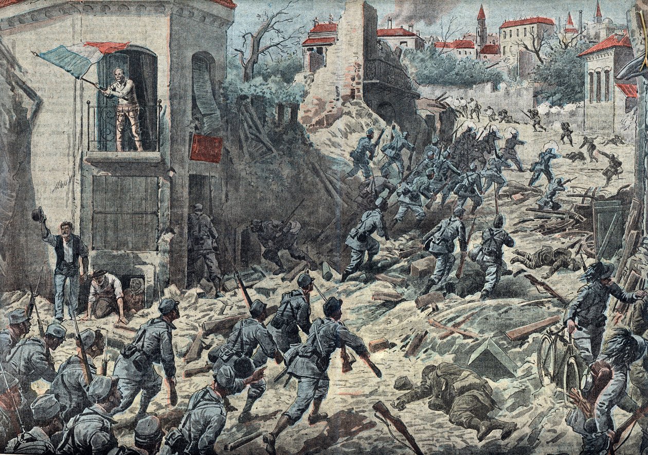 Prima guerra mondiale: la Battaglia di Gorizia (Goritz) del 9-10 agosto da Unknown Artist