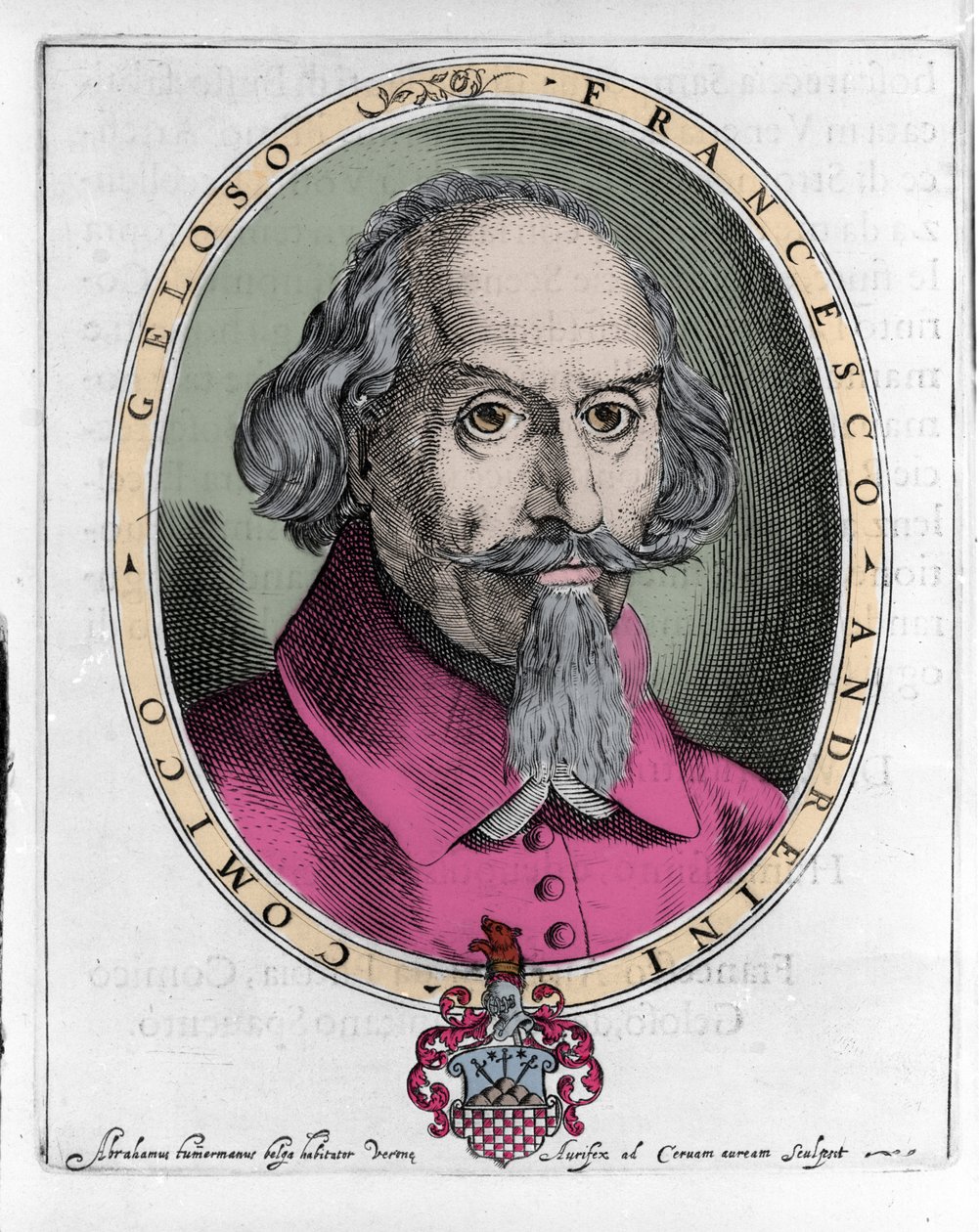 Francesco Andreini, attore e drammaturgo italiano della Commedia dell