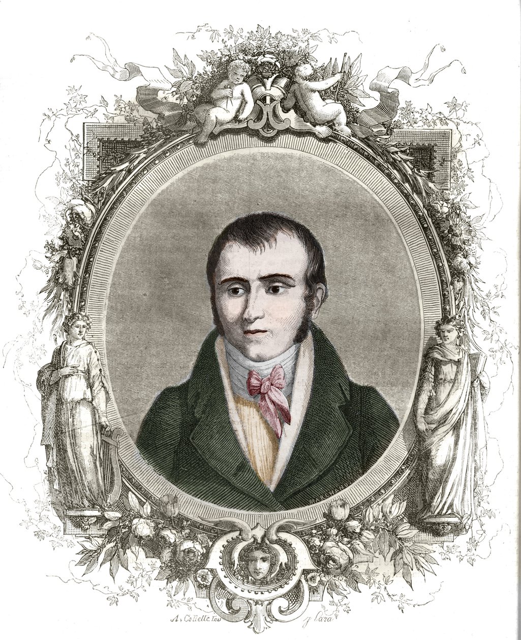 Francois Marie Xavier Bichat (1771-1802), medico e anatomista francese. da Unknown artist