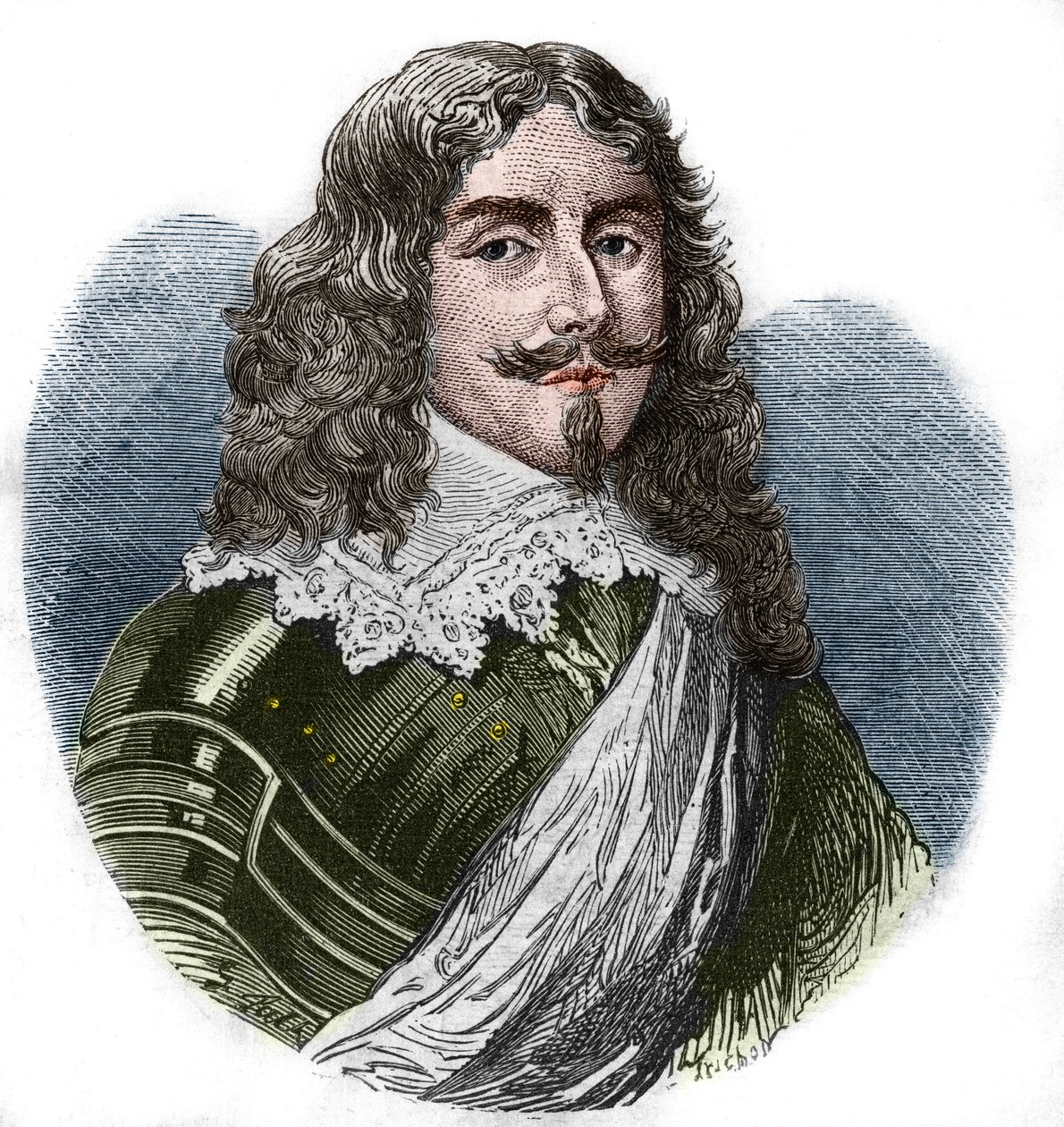 Francois de Bassompierre. Maresciallo di Francia (1579 - 1646) da Unknown artist