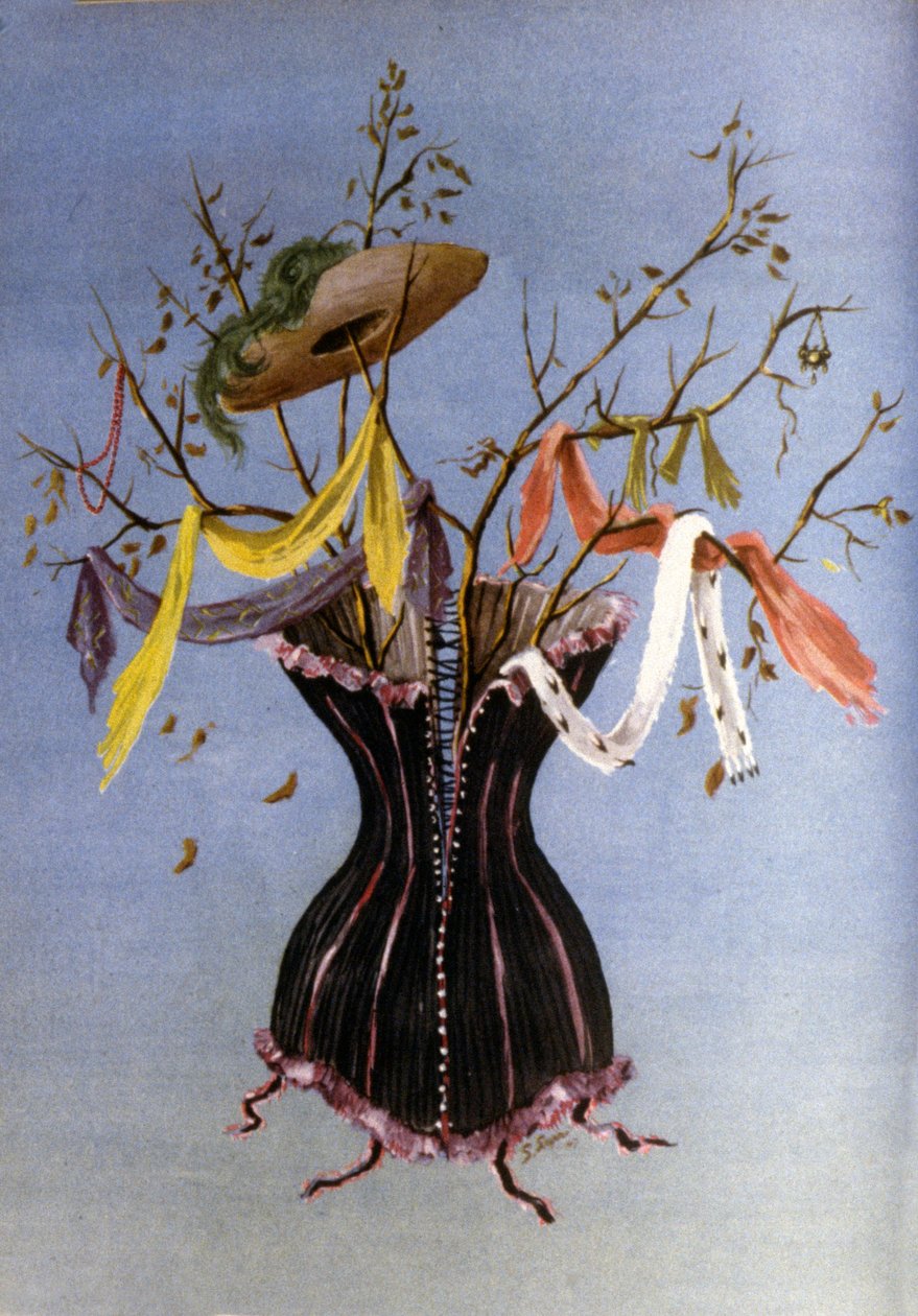 Pubblicità francese della biancheria intima Rochas da Unknown Artist