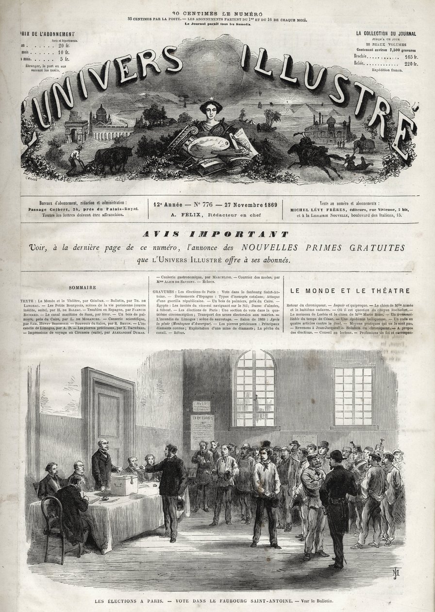 Elezioni legislative francesi da Unknown artist