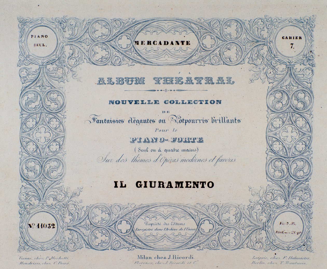 Frontespizio dell