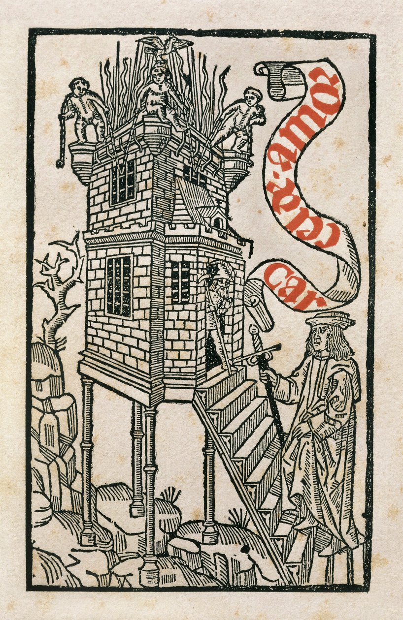 Frontespizio di Carcel de Amor da Unknown artist