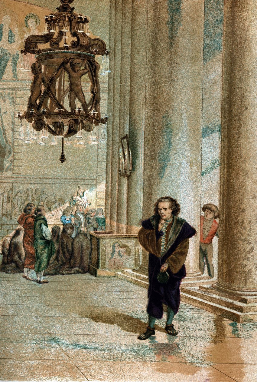 Galileo Galilei (1564-1642) osserva l