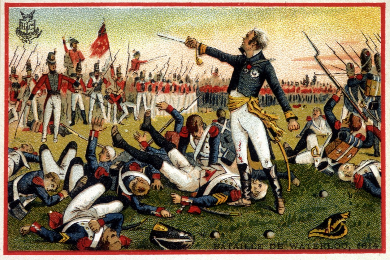 Generale Cambronne alla battaglia di Waterloo (1815) da Unknown artist