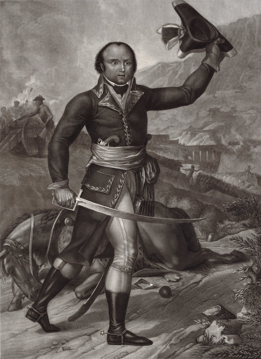 Generale Thomas-Alexandre Dumas in uniforme da ufficiale dell