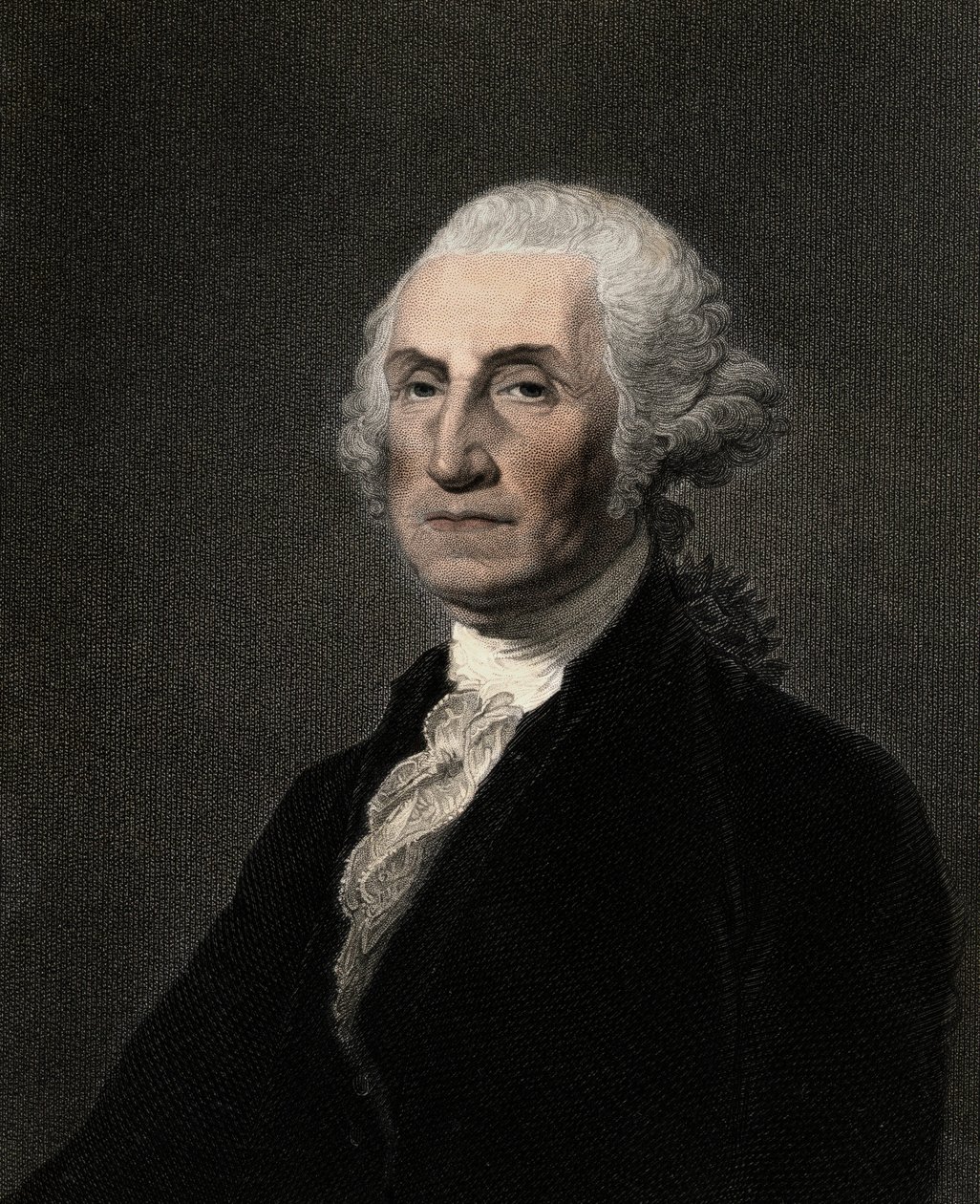 George Washington 1732-1799 - incisione - 19° secolo da Unknown artist