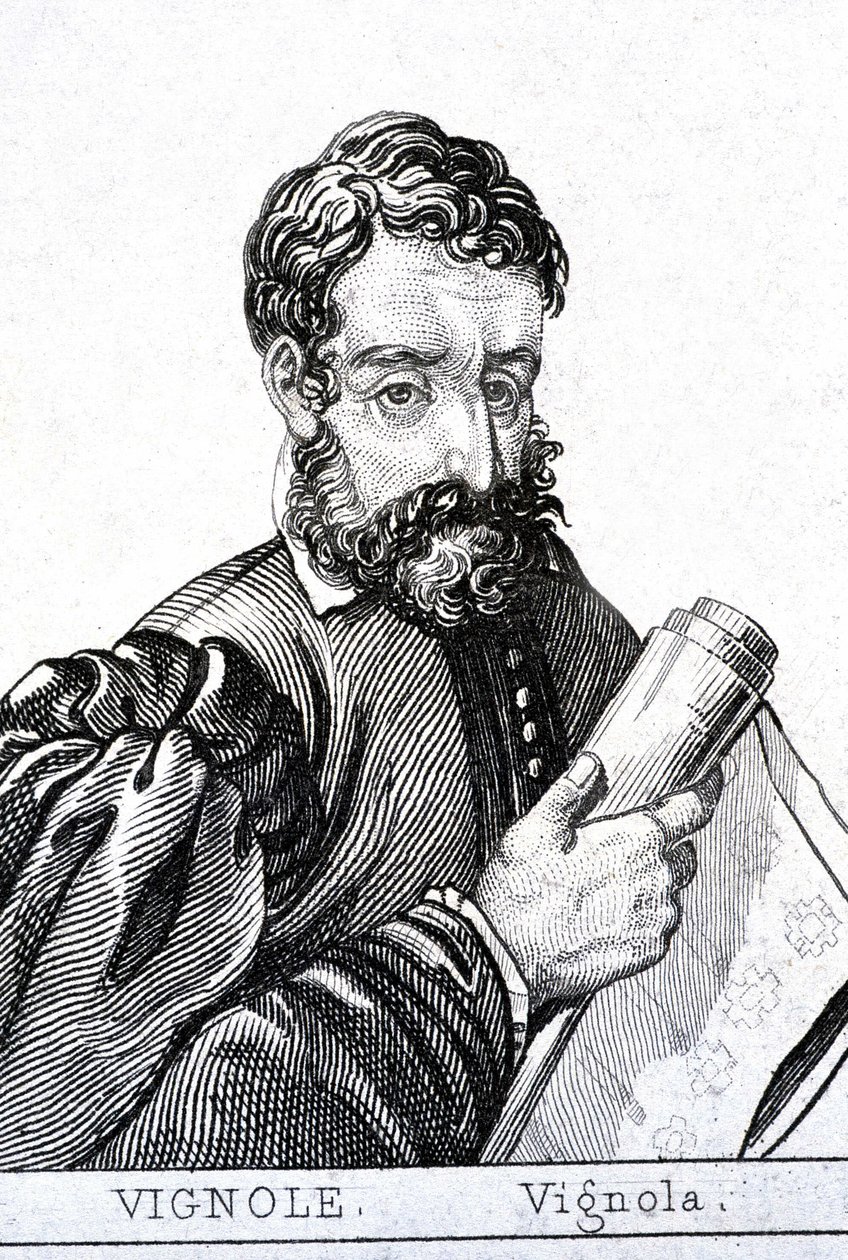 Giacomo Barozzi, detto il Vignola, architetto italiano (1507 - 1573) da Unknown artist