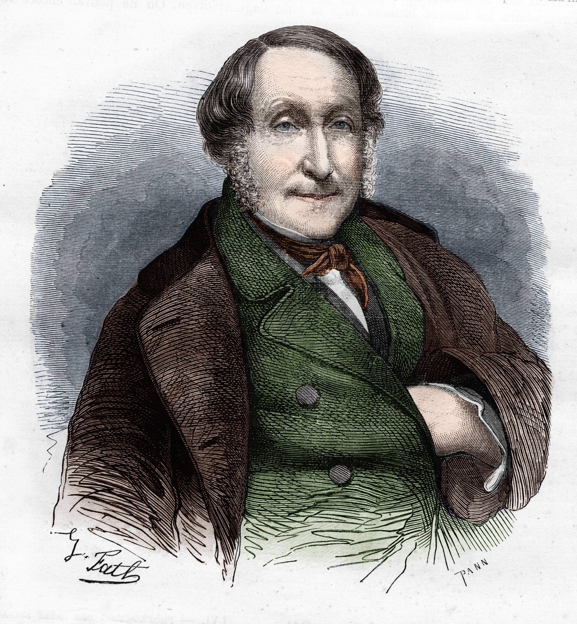 Gioacchino Rossini (1792-1868), compositore italiano da Unknown artist
