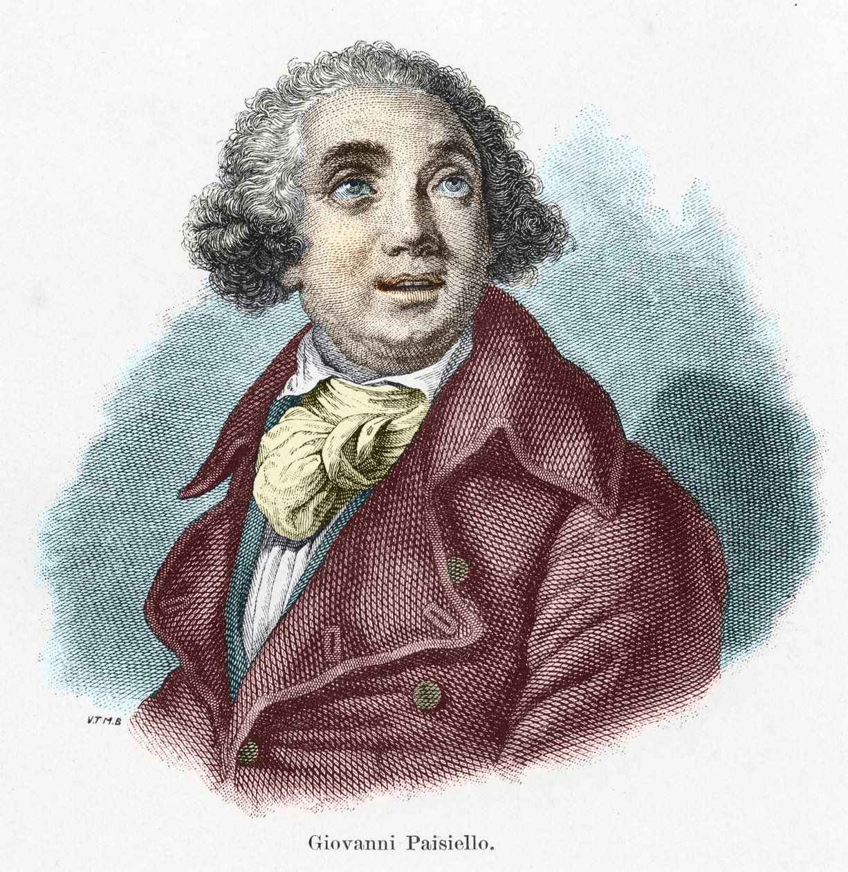 Giovanni Paisiello (1740-1816), compositore italiano da Unknown artist