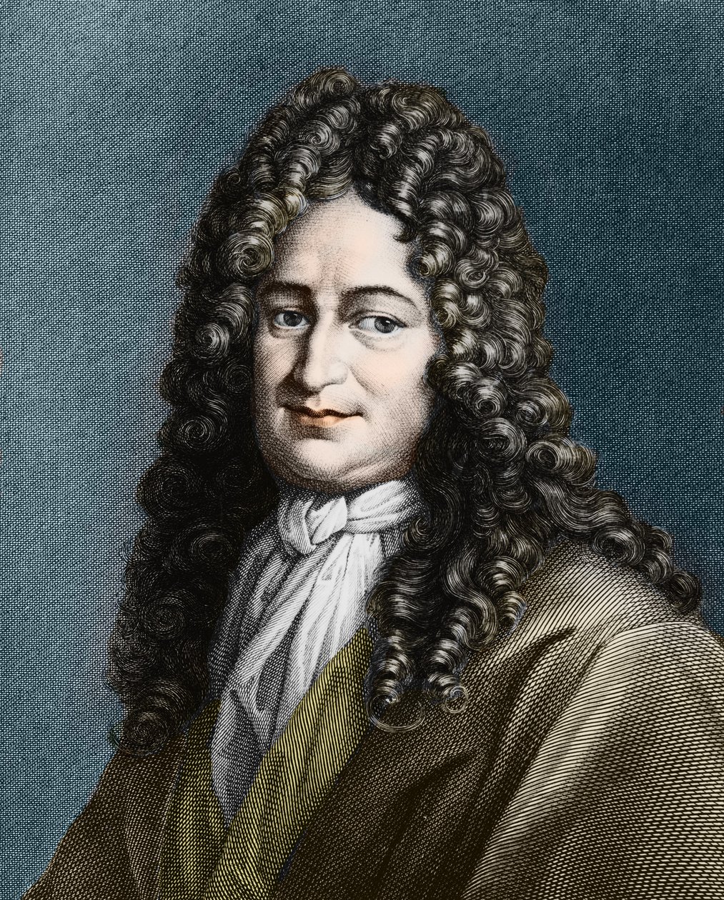 Gottfried Wilhelm von Leibniz (1646-1716), filosofo tedesco da Unknown artist