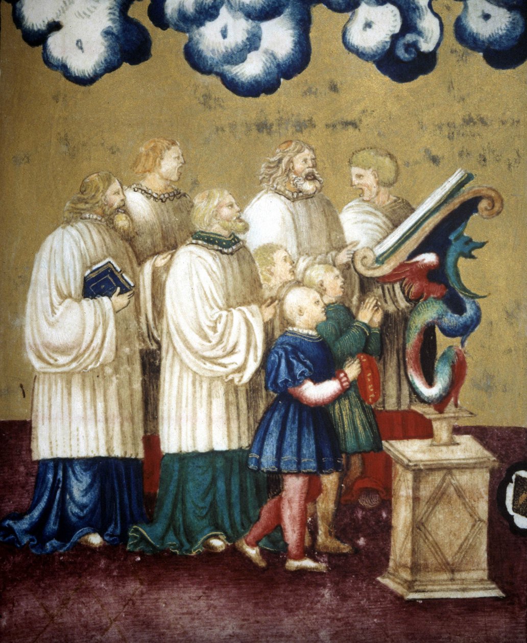 Canto gregoriano del XV secolo. Chiesa dell