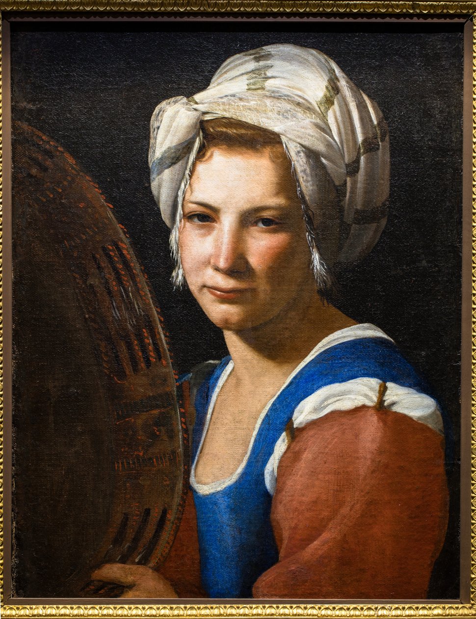 Zingara con tamburello da Unknown artist