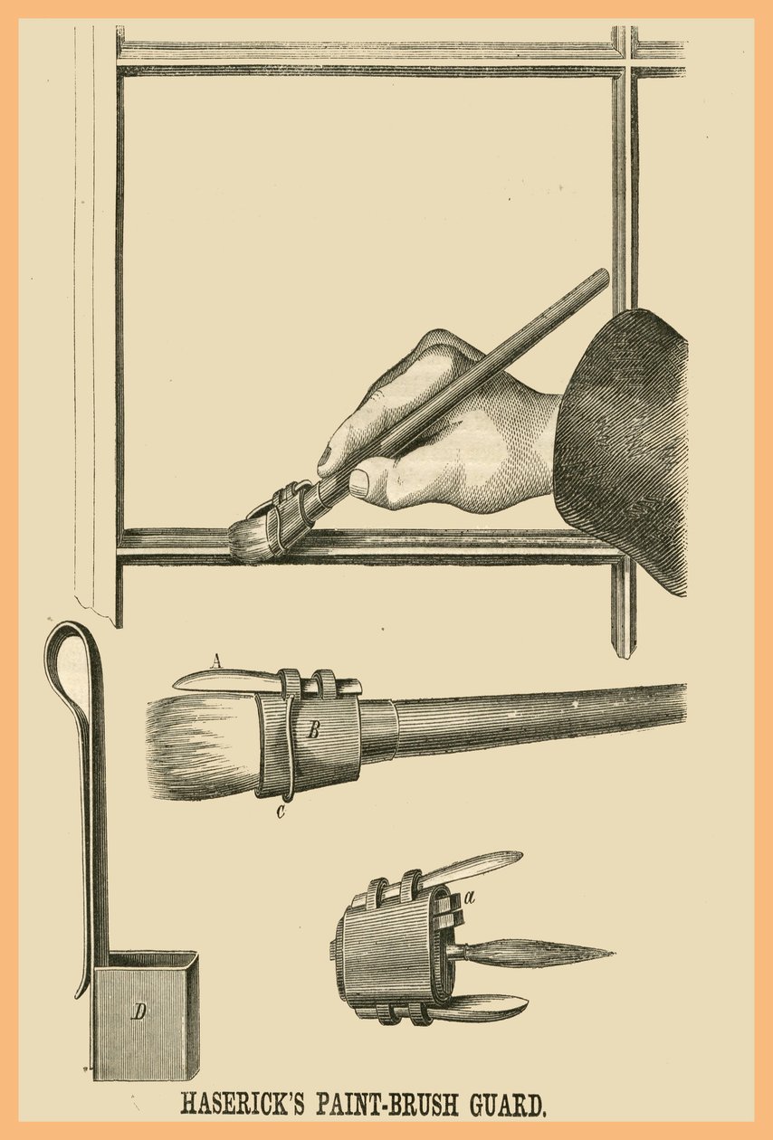 Haseriks Protezione per pennelli da Unknown Artist