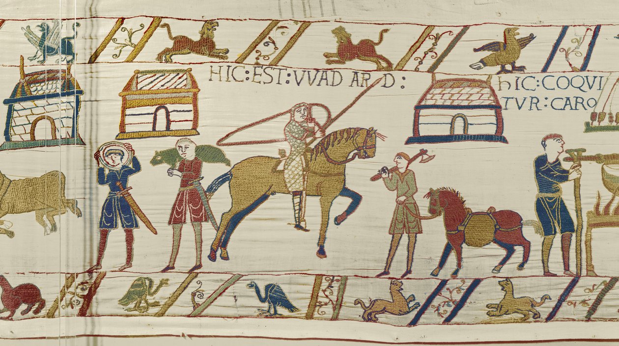 Qui è Wadard, Arazzo di Bayeux da Unknown artist