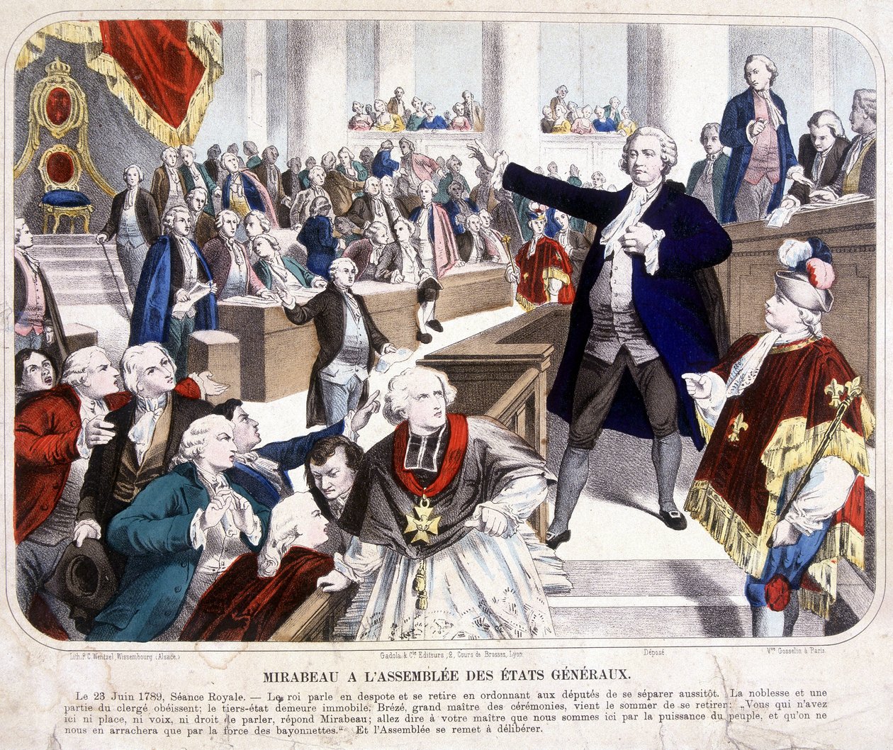 Honoré Gabriel Riqueti, Conte di Mirabeau (1749-1791) all