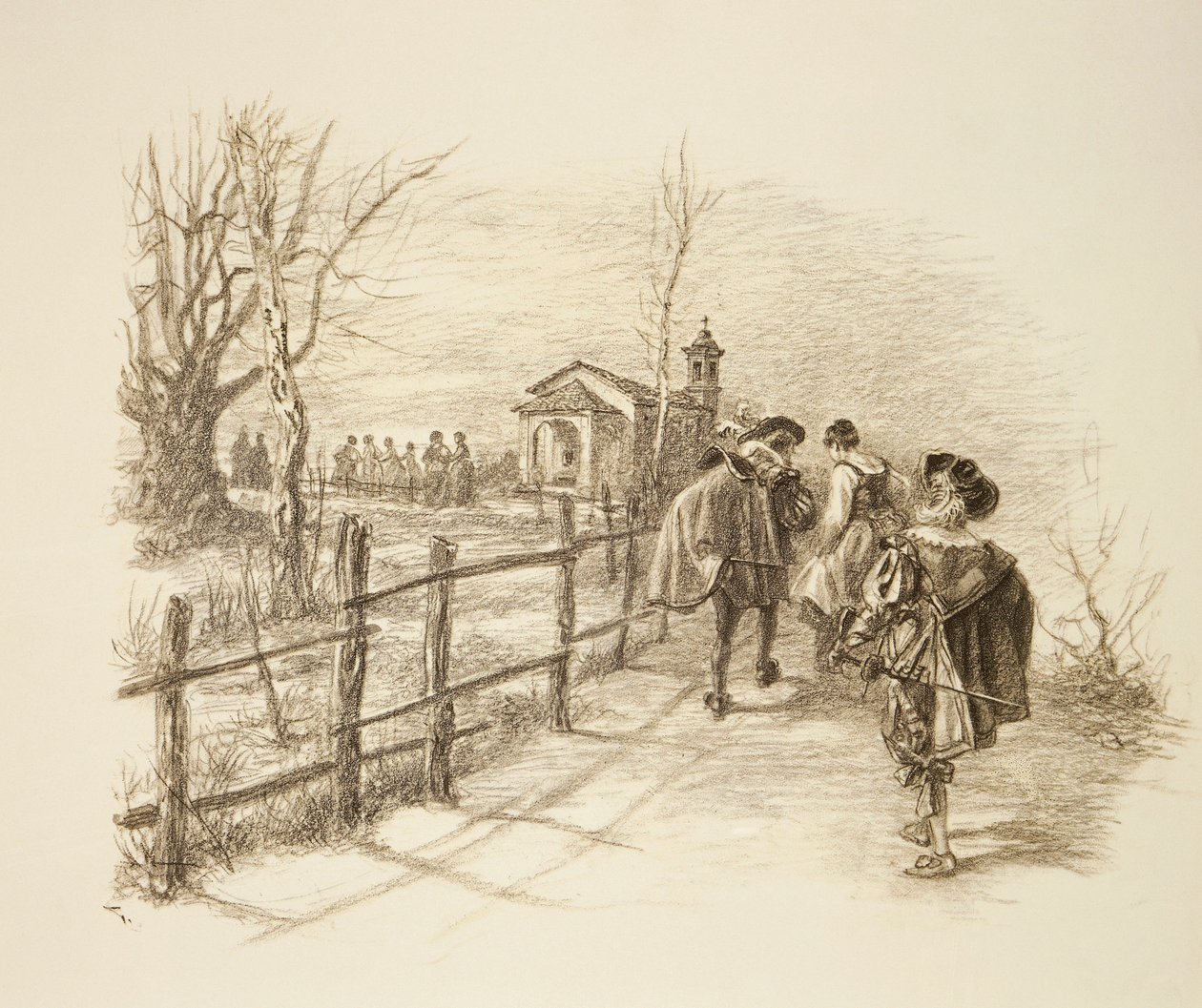 Illustrazione per il romanzo 