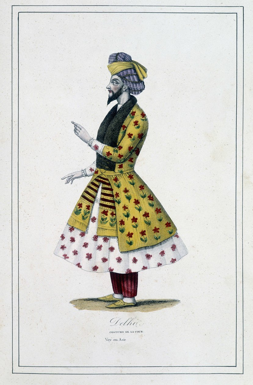India: uomo di Delhi - in “I diversi popoli della terra” di Padre Paul Jonhanneaud da Unknown artist