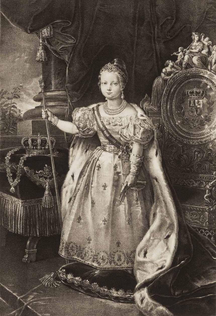 Isabella II (1830-1904). Regina di Spagna da Unknown artist