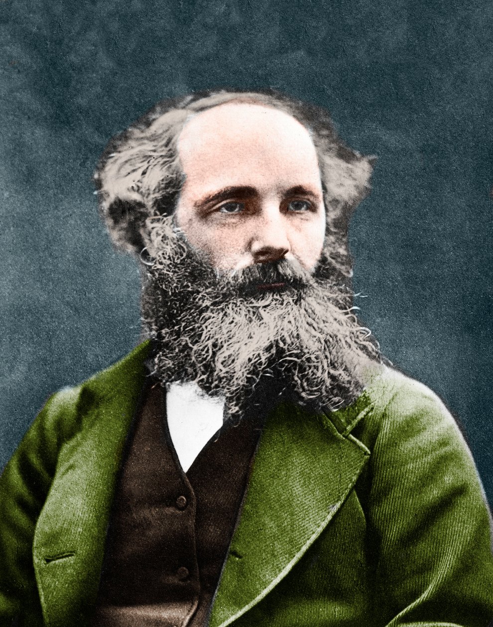 James Clerk Maxwell (1831-1879). Fisico scozzese. Circa 1875 da Unknown artist