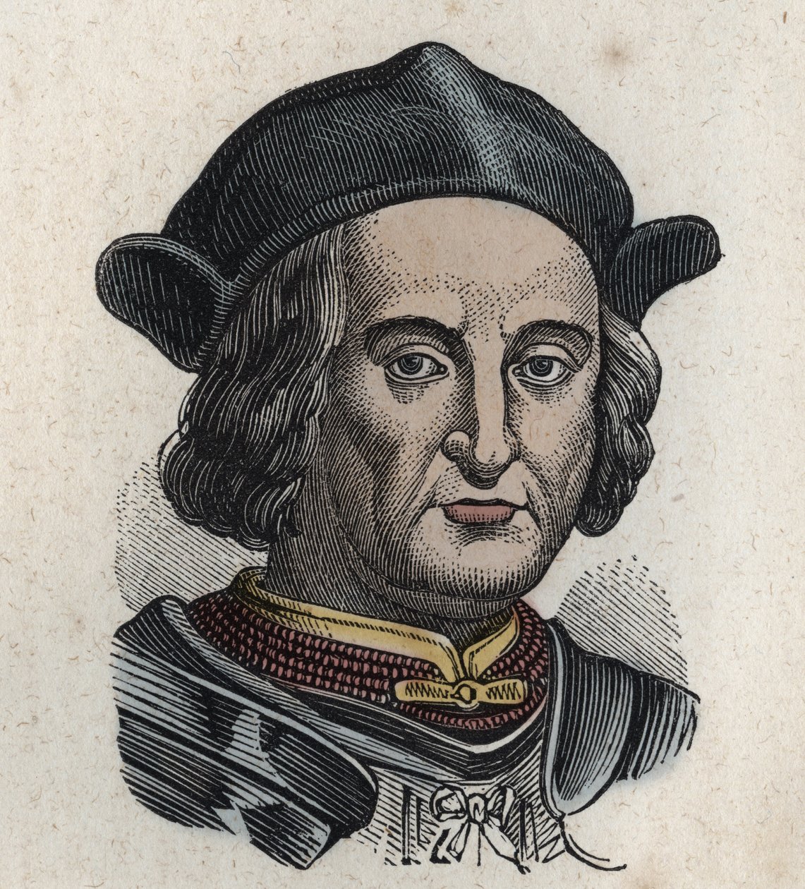 Jacques de Trivulce (Gian Giacomo Trivulzio) aristocratico e condottiero italiano (1440-1518) Marchese di Vigevano, politico e militare da Unknown artist