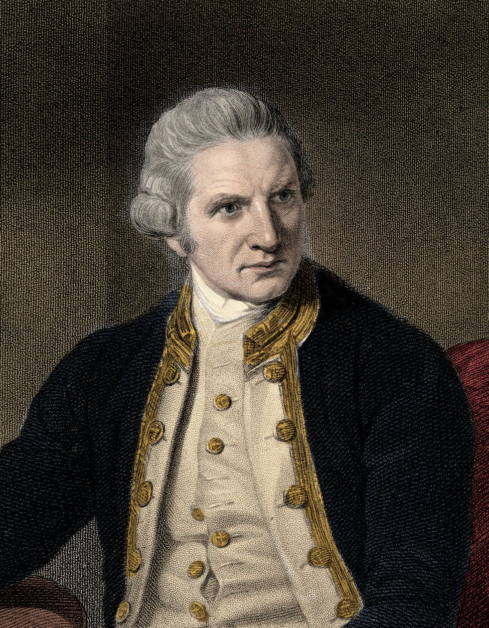 James Cook 1728-1779 - incisione - XIX secolo da Unknown artist