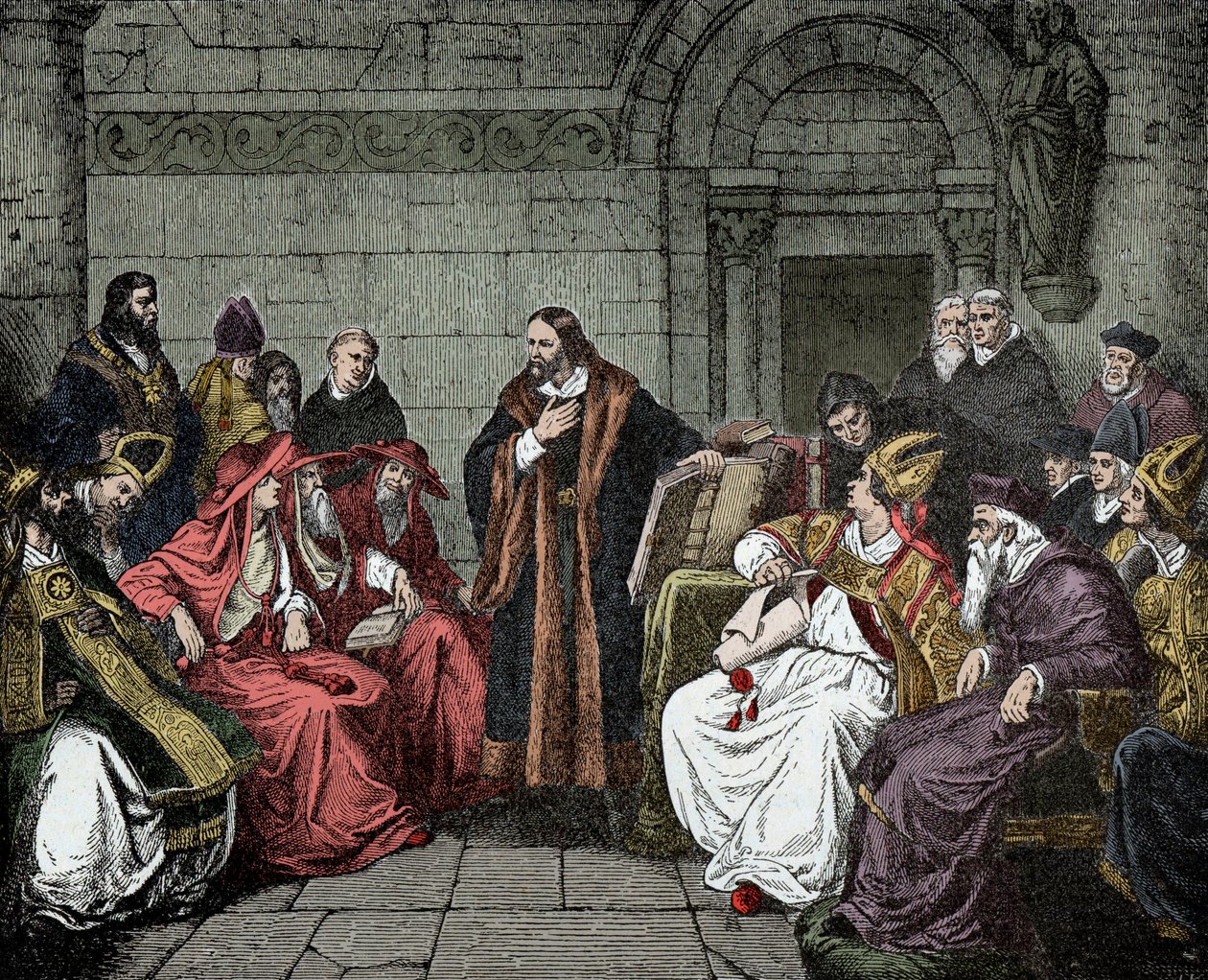 Jan Hus (o Jean Huss) da Unknown artist