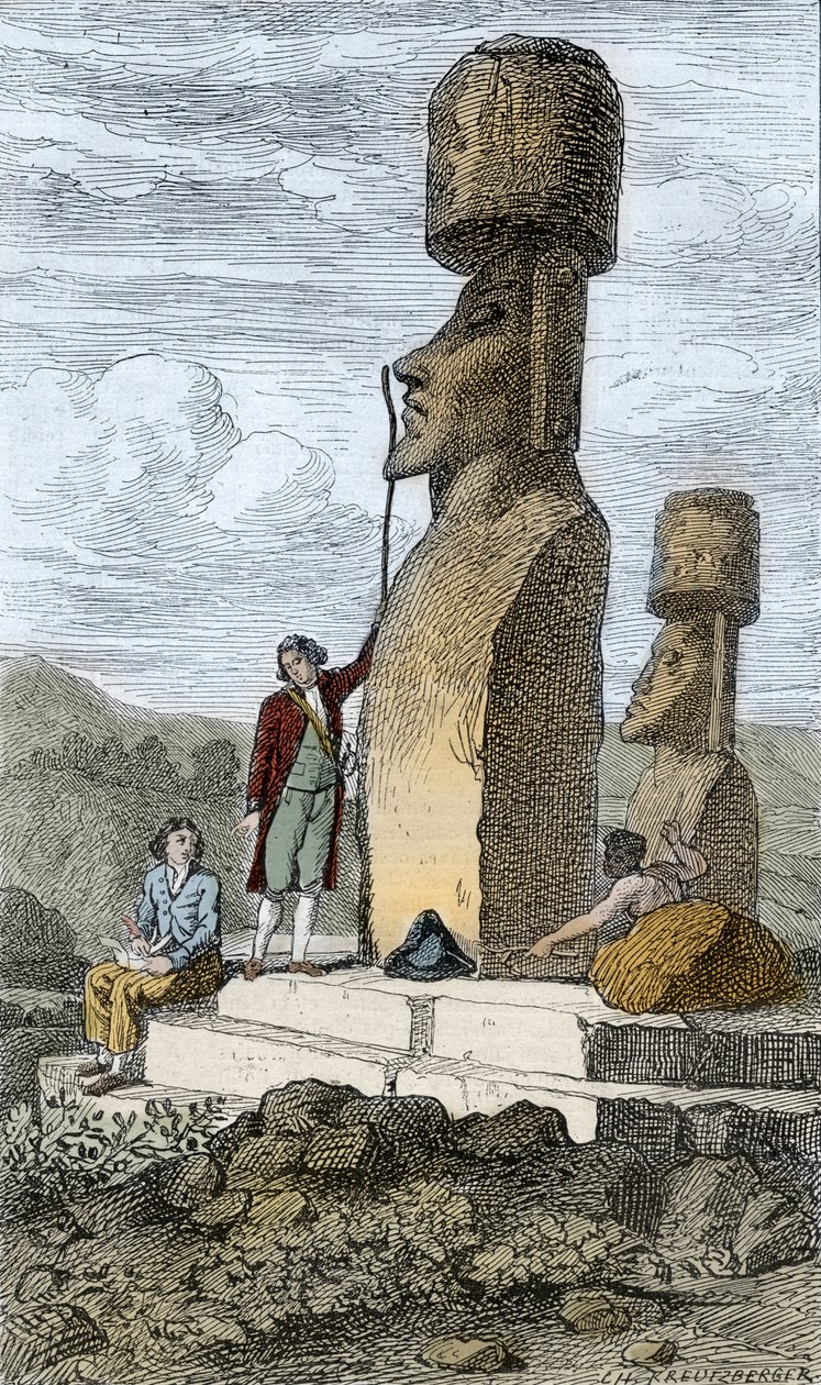 Jean-Francois Galaup, Conte de La Perouse navigatore ed esploratore inglese, sull