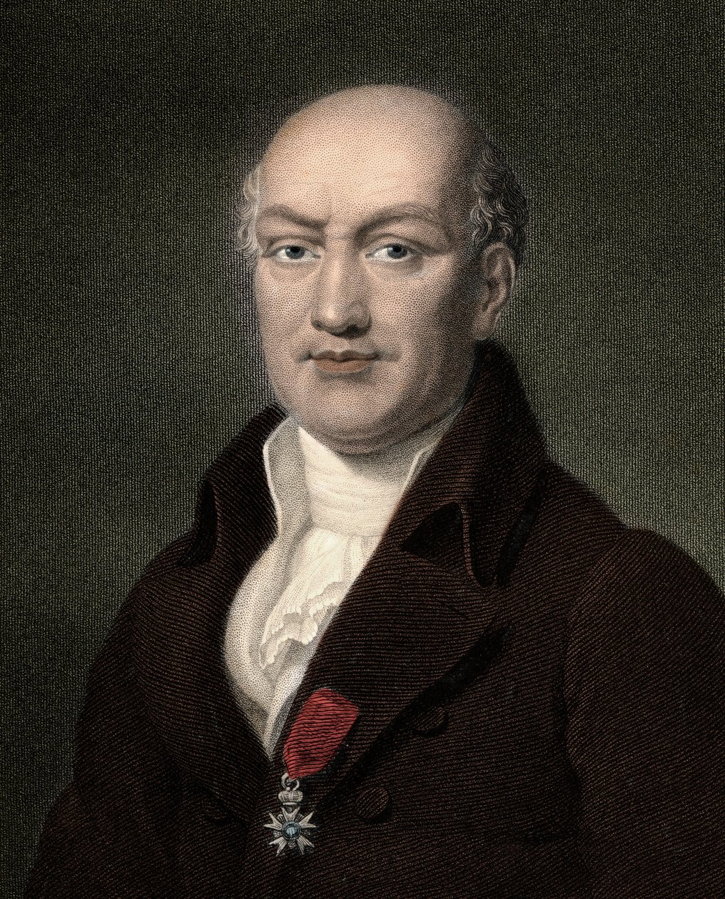 Jean Baptiste Joseph Delambre 1749-1822 (incisione del XIX secolo) da Unknown artist