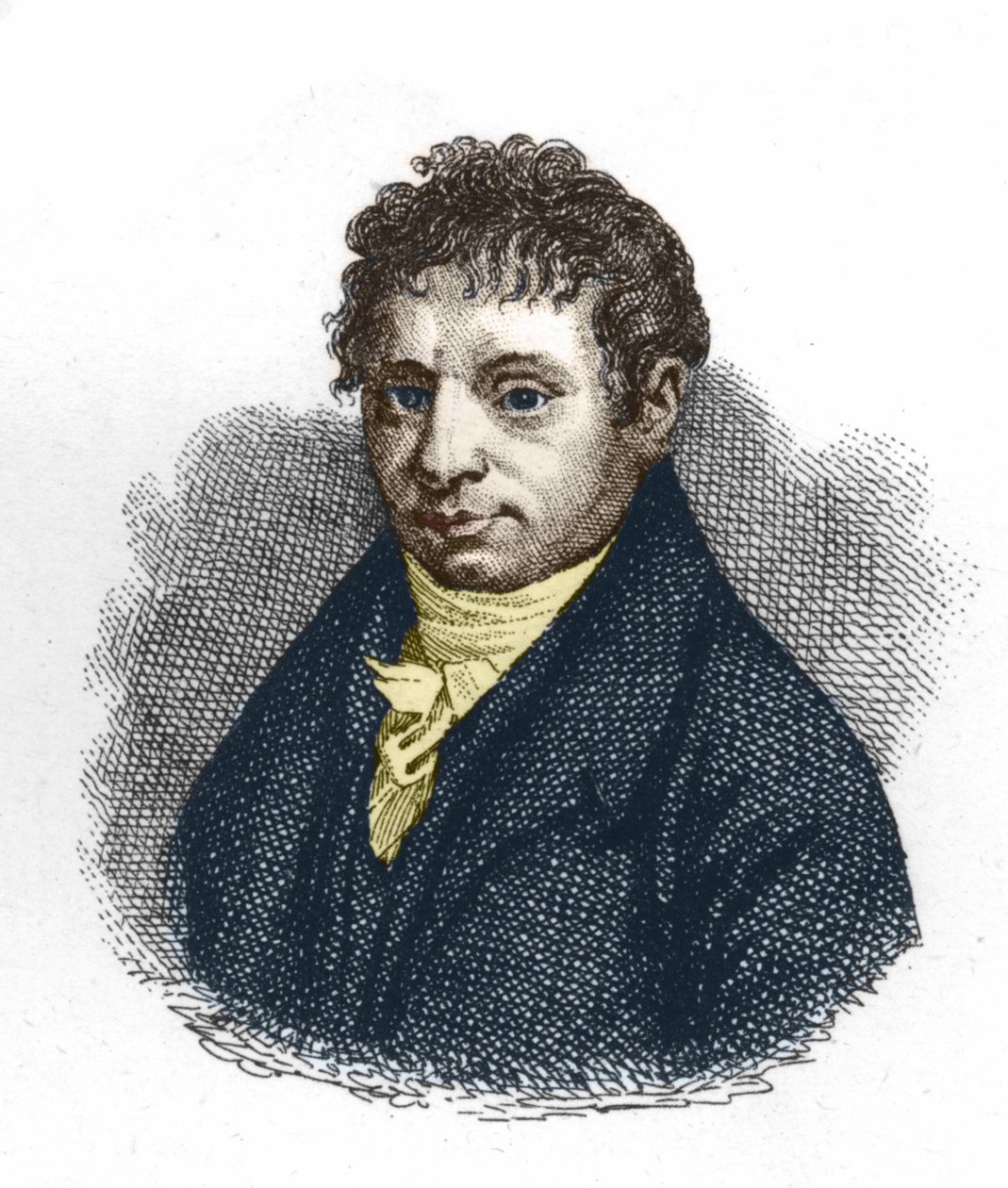 Jean Baptiste Say (1767 - 1832), economista e industriale francese da Unknown artist