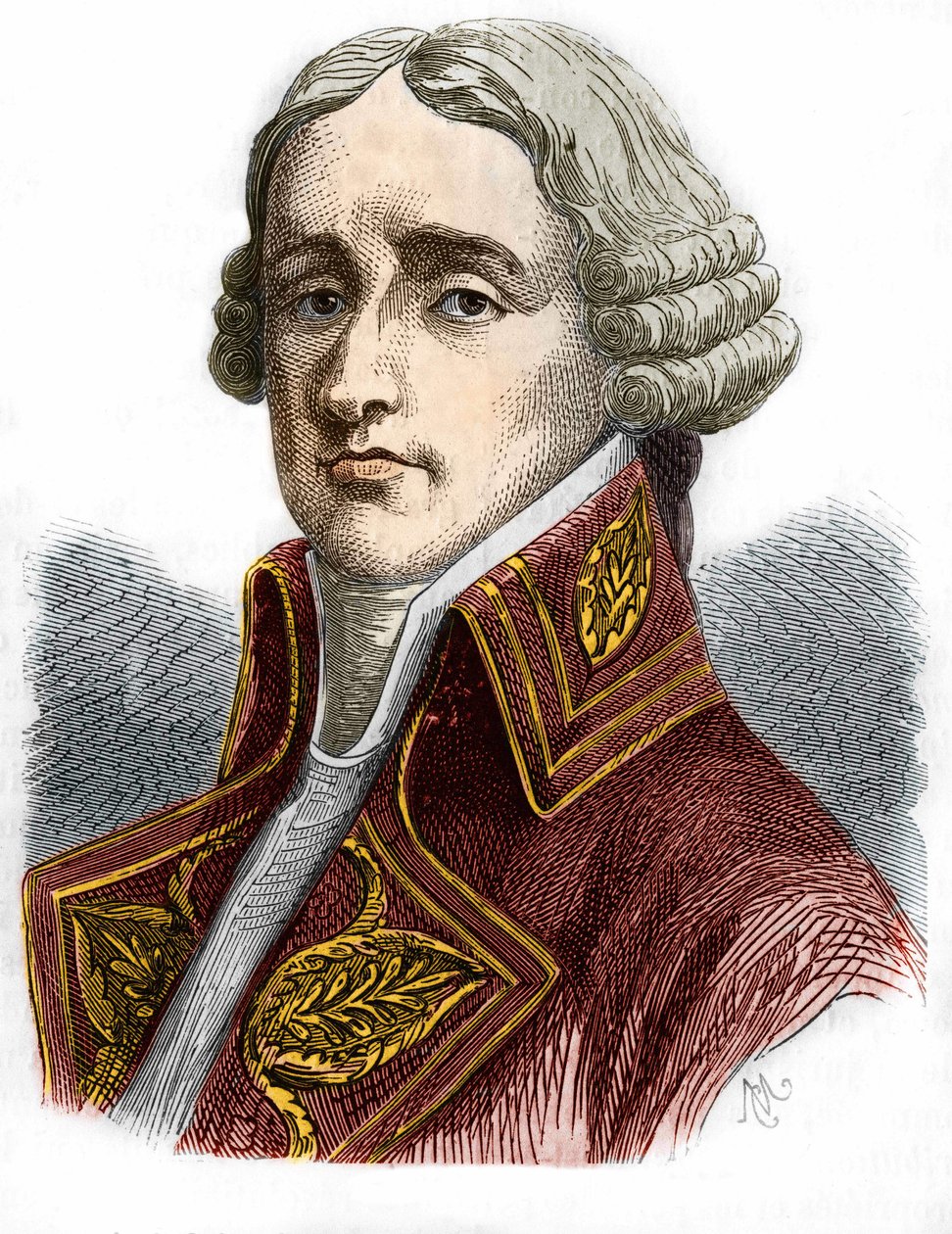 Jean Jacques Regis de Cambaceres, avvocato e politico francese da Unknown artist