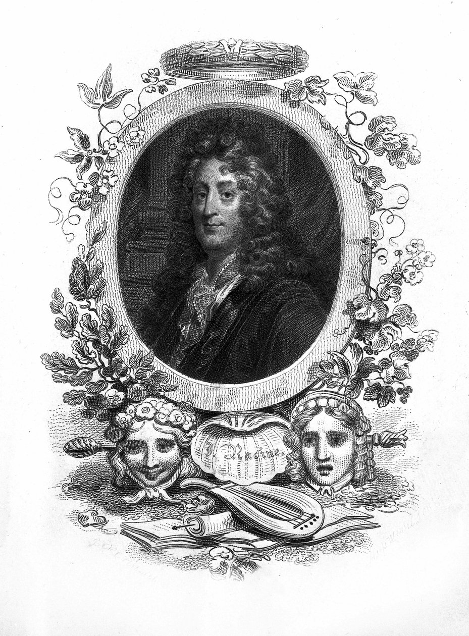 Jean Racine (1639-1699), poeta tragico francese da Unknown artist