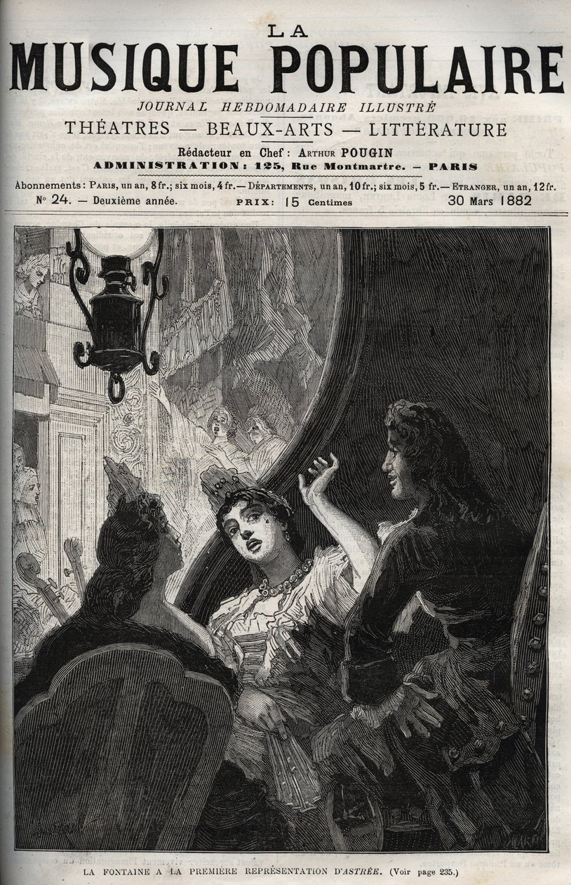 Jean de La Fontaine alla prima rappresentazione dell