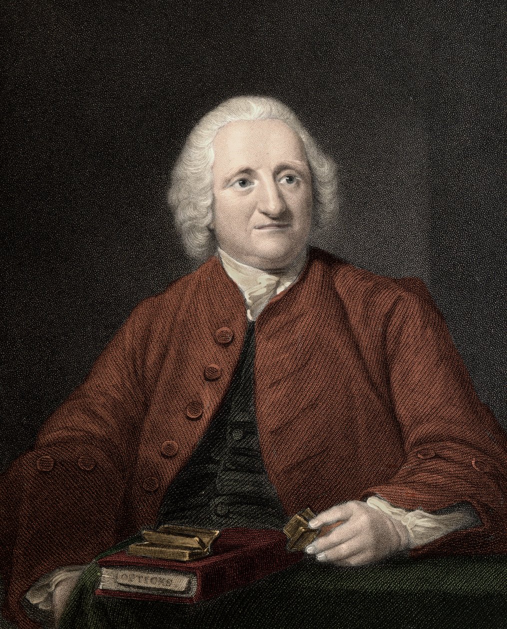 John Dollond 1706 - 1761 (incisione del XIX secolo) da Unknown artist
