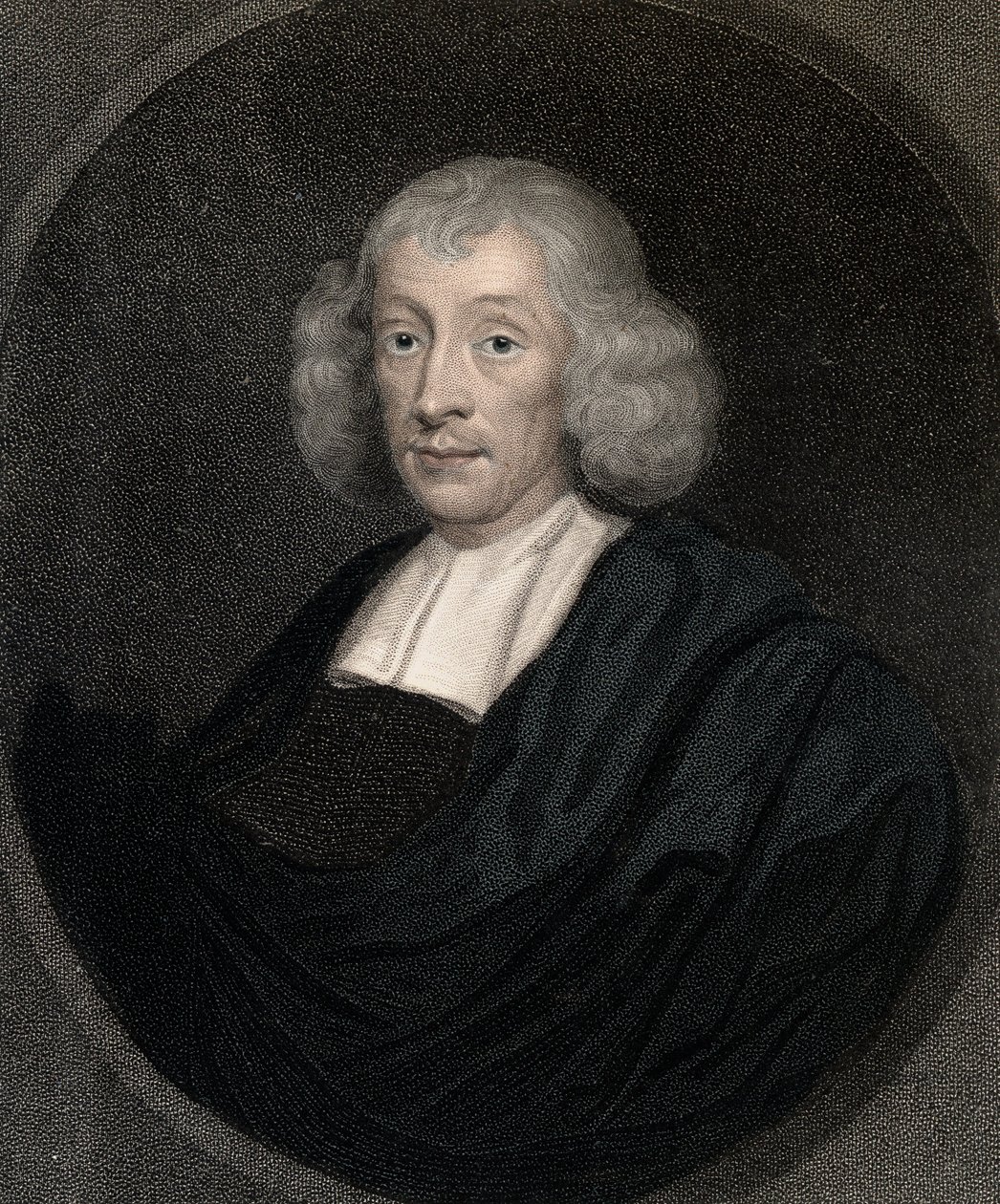 John Ray (Wray) 1627-1705 (incisione del XIX secolo) da Unknown artist