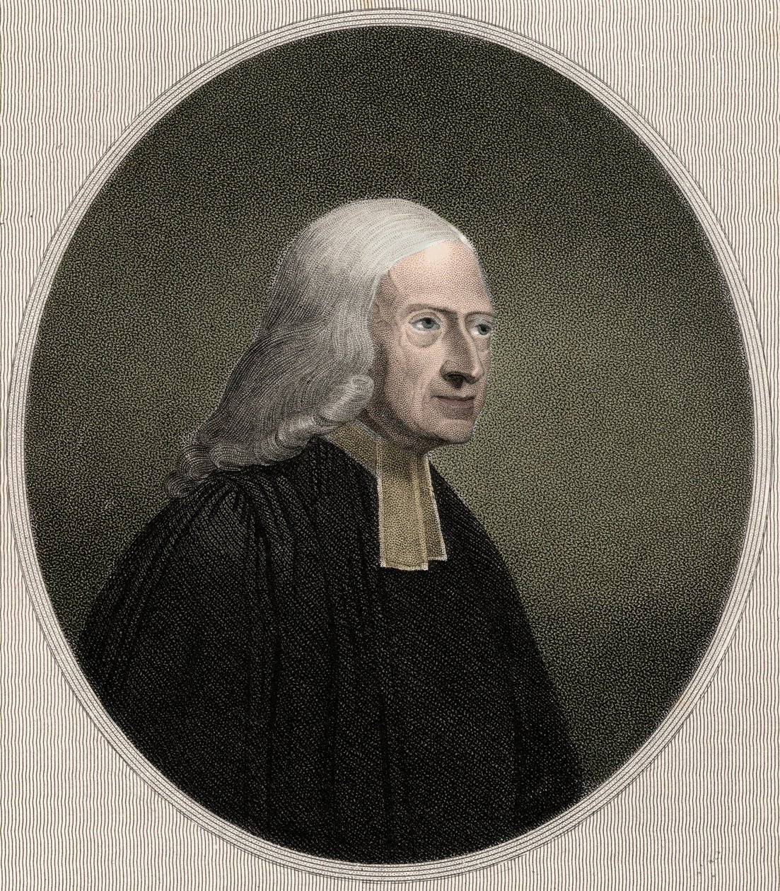 John Wesley 1703-1791 (incisione del XIX secolo) da Unknown artist