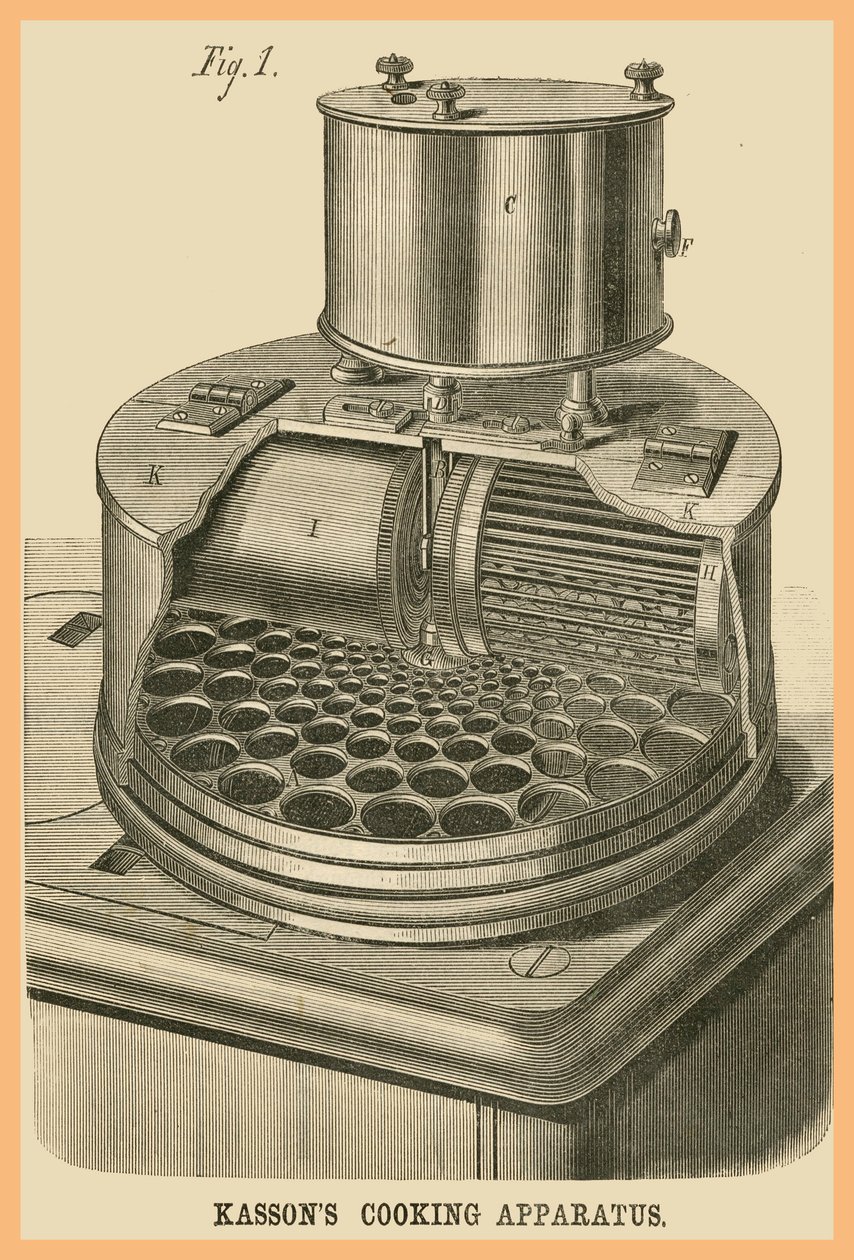 Apparecchio di cottura Kassons da Unknown Artist