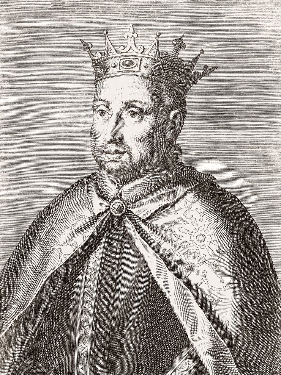 Re Afonso II del Portogallo. Ritratto. da Unknown artist