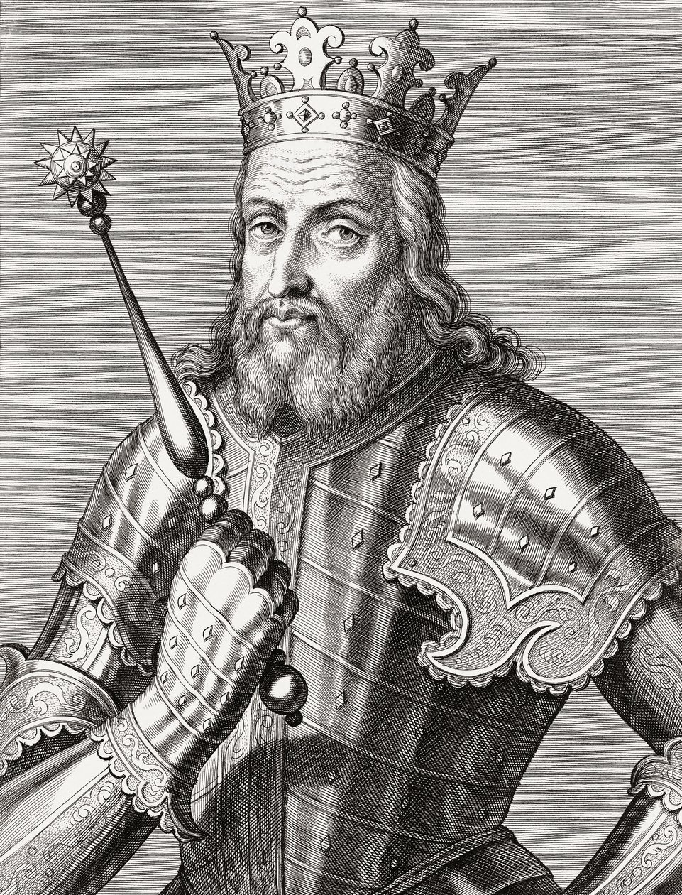 Re Afonso IV del Portogallo. Ritratto. da Unknown artist