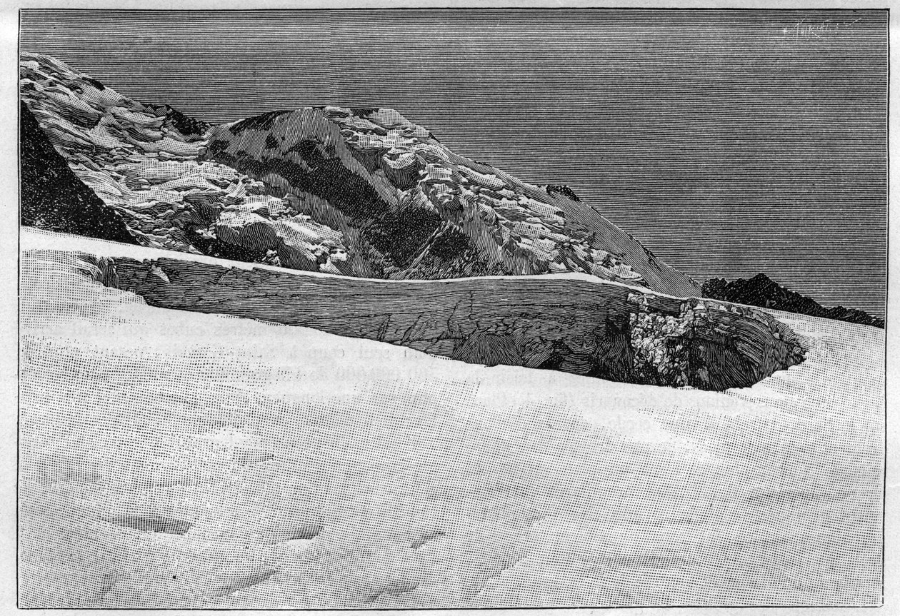 La catastrofe di Saint-Gervais o catastrofe del ghiacciaio della Tete Rousse (12-13 luglio 1892) - Cirque d