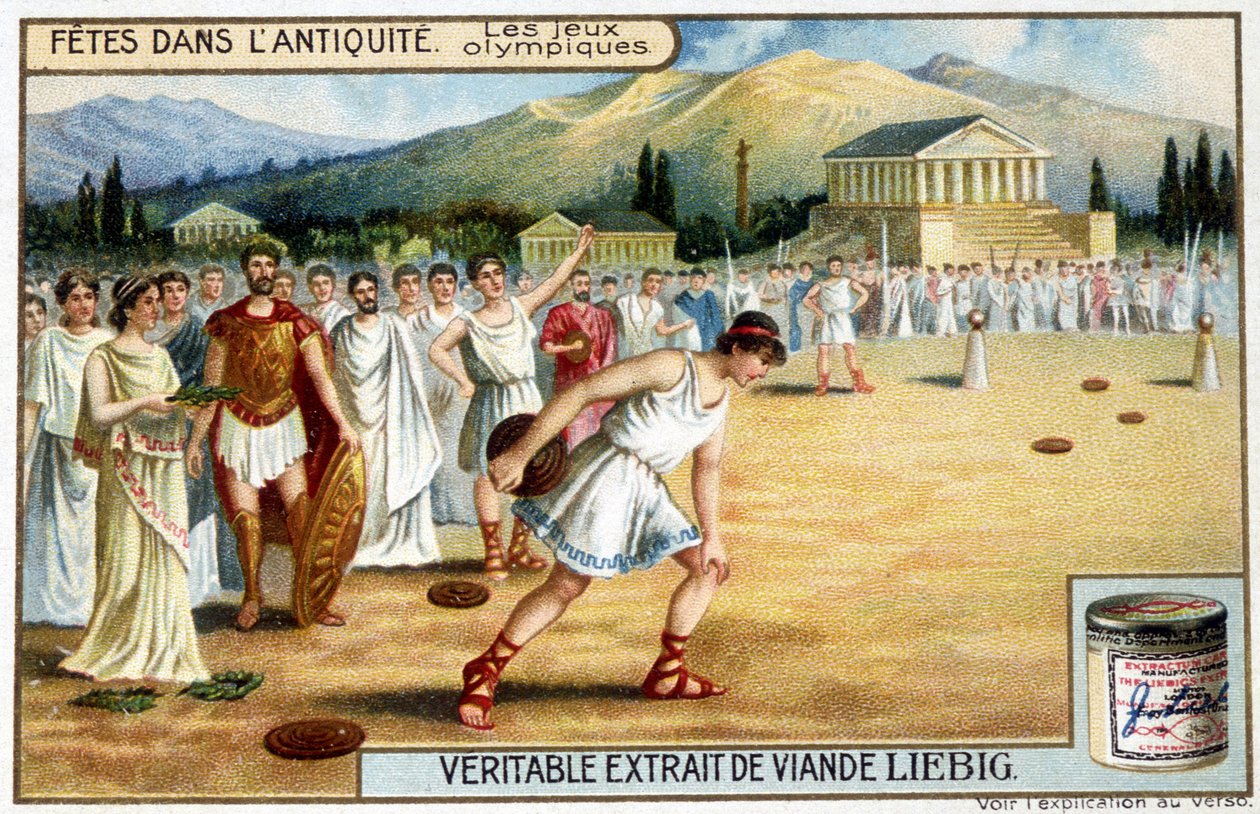 Cromolitografia Liebig della fine del XIX secolo da Unknown artist